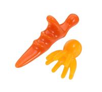 BAZEITFLOW 2 Pièces Octopus Resin Head Massager Set Portable Scalp Massage Comb Trigger Point Stick For Relaxation And Dandruff Relief