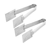 BAZEITFLOW 2 pièces Pinces à Sachets de Thé Acier Inoxydable Multifonctions Clips Cuisine Chaleur pour Sachet Alimentaire et Infusion Accessoires Simples et pour Thé