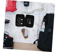 BAZEITFLOW 2 pièces Pochette de Rangement Étanche pour Câbles et Écouteurs Organisateur Compact de Voyage Multifonction pour Accessoires Électroniques Lot