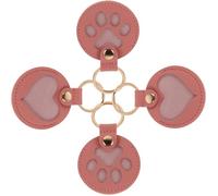 BAZEITFLOW 2 Pièces Porte-clés Souvenir Poils Animaux Chic et Pratique Collecteur Poils Chien et Chat Porte Clé Mémo Fourrure pour Petits Animaux Accessoire Commémoratif Élégant et