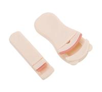 BAZEITFLOW 2 pièces Recourbe-cils Plastique Portable Lot Pince Large Angle Coussinets de Rechange Outil Curling Maquillage pour Femmes Usage Quotidien et Voyage