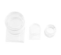 BAZEITFLOW 2 pièces Water Bowls Set Acrylic Ant Water Feeders for Science Observation and