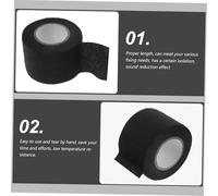 BAZEITFLOW 2 rouleaux Ruban Adhésif Résistant Haute Température pour Faisceau Électrique Bande Large Isolante Antidérapant et Résistant à Abrasion pour Électricien