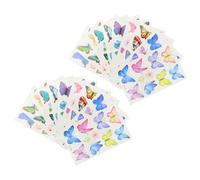 BAZEITFLOW 20 feuilles Autocollants Temporaires Tatouage Éphémère Garçon Fille Décorations Fête Adhésifs Faciles à Appliquer pour Téléphones Fenêtres Corps