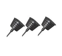 BAZEITFLOW 20 Pièces Boîtes à Engrais Plastique avec Couvercle Lot de Paniers Fertilisants pour Bonsaï Protection Oiseaux et Perturbations Facile à Utiliser pour Fertilisation des Plantes