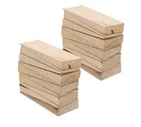 BAZEITFLOW 20 Pièces de Fixation pour Manche Outil Coins Renforcés pour et Marteaux Accessoires Pratiques pour Réparation et Entretien Outils Agricoles