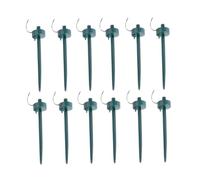 BAZEITFLOW 20 pièces Kit Arrosage Automatique Goutte à Goutte Vert Outil Arrosage pour Plantes Intérieur Système Auto-régulateur sans Électricité avec Piquets Solides Adapté Aux Pots et