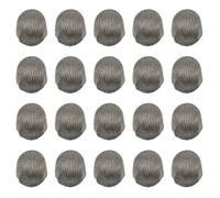 BAZEITFLOW 20 pièces Pointes de Remplacement pour Stylet Capacitif Tête Fibre Conductrice Haute Sensibilité pour Stylets Téléphone Portable et Écriture Précise