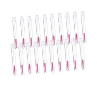 BAZEITFLOW 20 pièces Tubes Mascara Vides avec Brosses à Cils Transparentes Kit Réutilisable pour Maquillage Quotidien et Extensions Accessoires Professionnels pour Débutants et Artistes