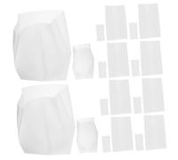 BAZEITFLOW 200 Pièces Non Woven Grow Bags Breathable Seedling Pouches for Vegetables Fruits Flowers with Enhanced Root Ventilation and Nutrient Preservation