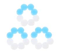 BAZEITFLOW 24 pièces Bouchons Oreilles Silicone Souple de Bruit Portable pour Sommeil et Voyage Lavables et Réutilisables Protection Auditive Confortable pour Avion et Train