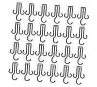 BAZEITFLOW 24 pièces Cintres Plastique pour Séchage de Chaussures Multi Fonctionnels avec Double Crochet Porte Chaussures Portable et Stable pour Homme et Femme Organiseur de Rangement