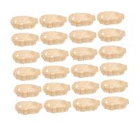 BAZEITFLOW 24 Pièces Lot de Jouets à Mâcher Loofah Comestibles pour Petits Animaux Jeu Dentaire Naturel pour Hamsters et Gerbilles Supporte Bucco-Dentaire et Favorise Activité Cage