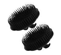 BAZEITFLOW 2pièces Brosse De Massage Pour Chevelu Brosse De Shampoing à Main Petite De Bain Multi-usages Pour Cheveux