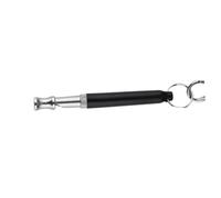 BAZEITFLOW 2Pièces Sifflet pour Lanière Lot de Sifflets Ultrasoniques pour Entraînement de Accessoire pour Éducation Canine Noir