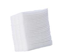 BAZEITFLOW 3 paquets Coton Démaquillant Non Tissé Trois Couches Double Face Lingettes Confortables et Pratiques pour Maquillage et Soins Visage