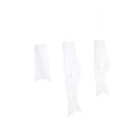 BAZEITFLOW 3 Pièces DIY Carpe Ventouse Décorative Drapeaux Suspendus Types Poisson Décoration Jardin Balcon et