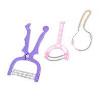 BAZEITFLOW 3 Pièces épilateur pour visage rasoirs à poils faciaux de printemps épilateurs pour poils visage de printemps pour Couleur Aléatoire