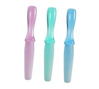 BAZEITFLOW 3 pièces Râpe Pédicure Lavable pour Soin des Éliminateur de Callosités Ergonomique Pratique pour Talons Secs et Peau Dure Couleur Aléatoire Couleur Aléatoire