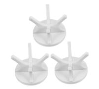 BAZEITFLOW 3 Pièces Support de Acrylique pour Porte Balles Polyvalent pour Baseball Tennis Softball et Golf Support Élégant pour Décoration Maison et Bureau