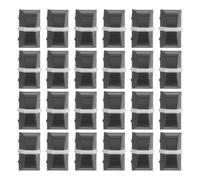 BAZEITFLOW 30 Pièces Boutons de Fader en Caoutchouc Noir Contrôle Précis Volume pour Potentiomètre 4mm Compatibles Tables de Mixage Audio pour Performances et Studio