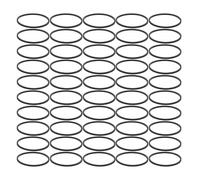 BAZEITFLOW 30 Pièces Lot de 30 Courroies en Caoutchouc pour Lecteur Dvd et Magnétophone, Largeur 44 Mm, Épaisseur 1,2 Mm, Transmission Silencieuse et Précise, Kit de Réparation pour Lecteur