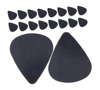 BAZEITFLOW 30 Pièces Lot de 30 Médiators Noirs pour Guitare en Plastique 0,5 MM, Médiators Fins pour Guitare Acoustique, Banjo et Basse, pour Répétitions, Performances et Présents pour