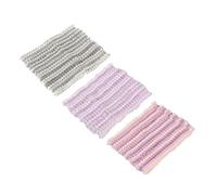 BAZEITFLOW 3pièces Bandeaux Élastiques Maille Pour Visage Accessoires De Beauté Pour Spa Confortables Et