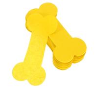 BAZEITFLOW 4 Papier Commémoratif Forme Dos pour Chien Papier Jaune pour Rituel de Crémation Danimaux Fournitures pour Funérailles et Cérémonies