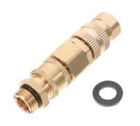 BAZEITFLOW 4 pièces Adaptateur de Tuyau de Nettoyeur Haute Pression Raccords Universels pour Nettoyeur Haute Pression Compatible avec Divers Modèles Durable et Réutilisable