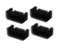 BAZEITFLOW 4 pièces Filtre U Éponge pour Distributeur Eau pour Animaux Accessoire de Fontaine à Boire Éponge Filtrante Pratique pour Éliminer Impuretés et Cheveux Compatible Majorité des