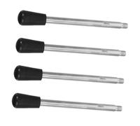 BAZEITFLOW 4 Pièces Poignée de Manivelle Filetage Remplacement pour Machine à Fraiser Commande Précise pour Perceuse Industrielle