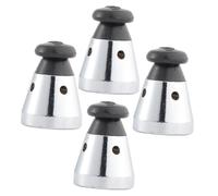 BAZEITFLOW 4 pièces Soupape de Sécurité pour Autocuiseur Valve de Limitation de Pression Détachable Accessoire Professionnel Haute Température Régulation pour Cocotte