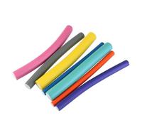 BAZEITFLOW 42 pièces Spiral Hair Curler Sticks Long Hair Curling Rods With PVC Bag Easy DIY For Beautiful Curls And Waves