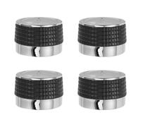 BAZEITFLOW 4pièces Bouton De Cuisinière Rotatif Plastique Pour Barbecue Interrupteur De Remplacement Pour Gril à Gaz Bouton De Commande De Brûleur