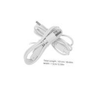 BAZEITFLOW 4pièces Câble De Chargement Usb Pour Hydropulseur Sans Fil Câbles Blancs Pour Usage à Domicile Et Voyage