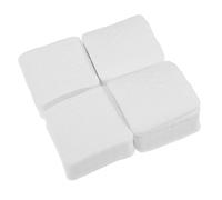 BAZEITFLOW 5 Lingettes de Dissolvant pour Vernis à Ongles Coton Perlé Sans Peluches Feuilles Absorbantes pour Gel et Vernis Classique Nettoyage Doux et Correction de Manucure