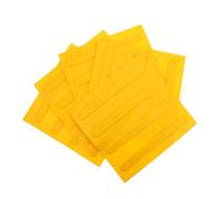 BAZEITFLOW 5 Pièces Brique aveugle trottoir en plein air tuiles d'allée panneau de chaussée brique de voies aveugle carrelage planche autocollant panneau routier PVC