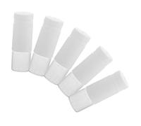 BAZEITFLOW 5 pièces Flacons de Voyage Double Chambre Séparateur Eau Huile Réservoir Rechargeable Verre et PP pour Sérums Cosmétiques Lot de Contenants Liquides pour Lotion et Huiles