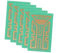 BAZEITFLOW 5 pièces Lot de Autocollants Amplificateur Signal Antenne Téléphone Portable Omnidirectionnel Améliore Réception Facile à Appliquer Compatible Multi-modèles et Portable