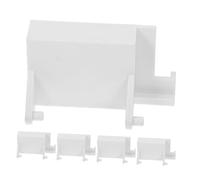BAZEITFLOW 5 Pièces Plastic Microwave Door Switch Replacement Latch Bracket For Smooth Opening And Closing DIY Repair Parts For Microwave Oven Maintenance