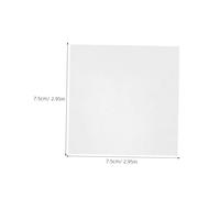 BAZEITFLOW 500 feuilles Papier de Pesée Carré Non Absorbant Papier Sulfurisé Sans Azote pour Transfert Échantillons Laboratoire