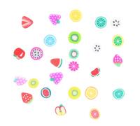 BAZEITFLOW 5000 pièces Fruit Nail Slices Colorés pour Nail Art Décorations Tranches de Fruits DIY Manucure Créative Garçon Fille et Adultes