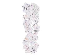 BAZEITFLOW 57 Cartes D’Accords de Guitare pour Débutants Diagramme de Guitare Portable en Format Affiche Tableau D’Apprentissage Grilles D’Accords Faciles Accessoire Essentiel