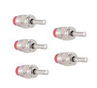BAZEITFLOW 5pièces Abreuvoir Automatique pour Porcs Acier Inoxydable De Mamelles à Boire pour Porcs Système Économique Alimentation Eau pour Porcelets Et Cochons De Fattening
