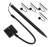 BAZEITFLOW 5pièces Lot de Stylets Filaires avec Support pour Écrans Tactiles Résistifs Compatibles Terminaux de Point de Vente pour Écriture et Dessin