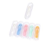 BAZEITFLOW 6 ensembles Outils de Retrait de Lentilles de Contact Pince Plastique et Ventouse Couleurs Aléatoires Accessoires pour Retrait des Lentilles Couleur Aléatoire Couleur Aléatoire