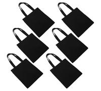 BAZEITFLOW 6 Pcs Paquet Toile 35x30 Cm Peinture DIY pour Shopping Travail Manuel Réutilisables