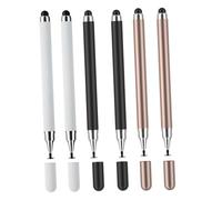 BAZEITFLOW 6 pièces Lot de Stylets Écran Tactile Capacitif sans Charge Stylo Fin Précis pour Tablettes et Smartphones Design Ergonomique pour Artistes et Étudiants