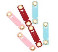 BAZEITFLOW 6 Pièces Parrot Leg Bands for Training Soft Comfortable Bird Foot Rings for Small Birds and Parakeets Adjustable and Durable Outdoor Safety Bands